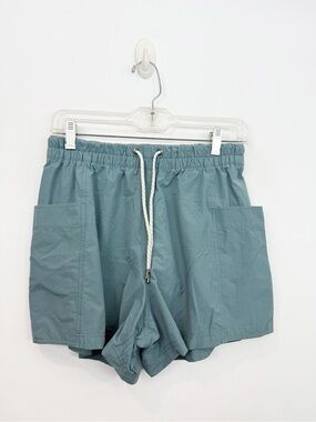 Vuori Women’s Drawstring Shorts Teal Size Small